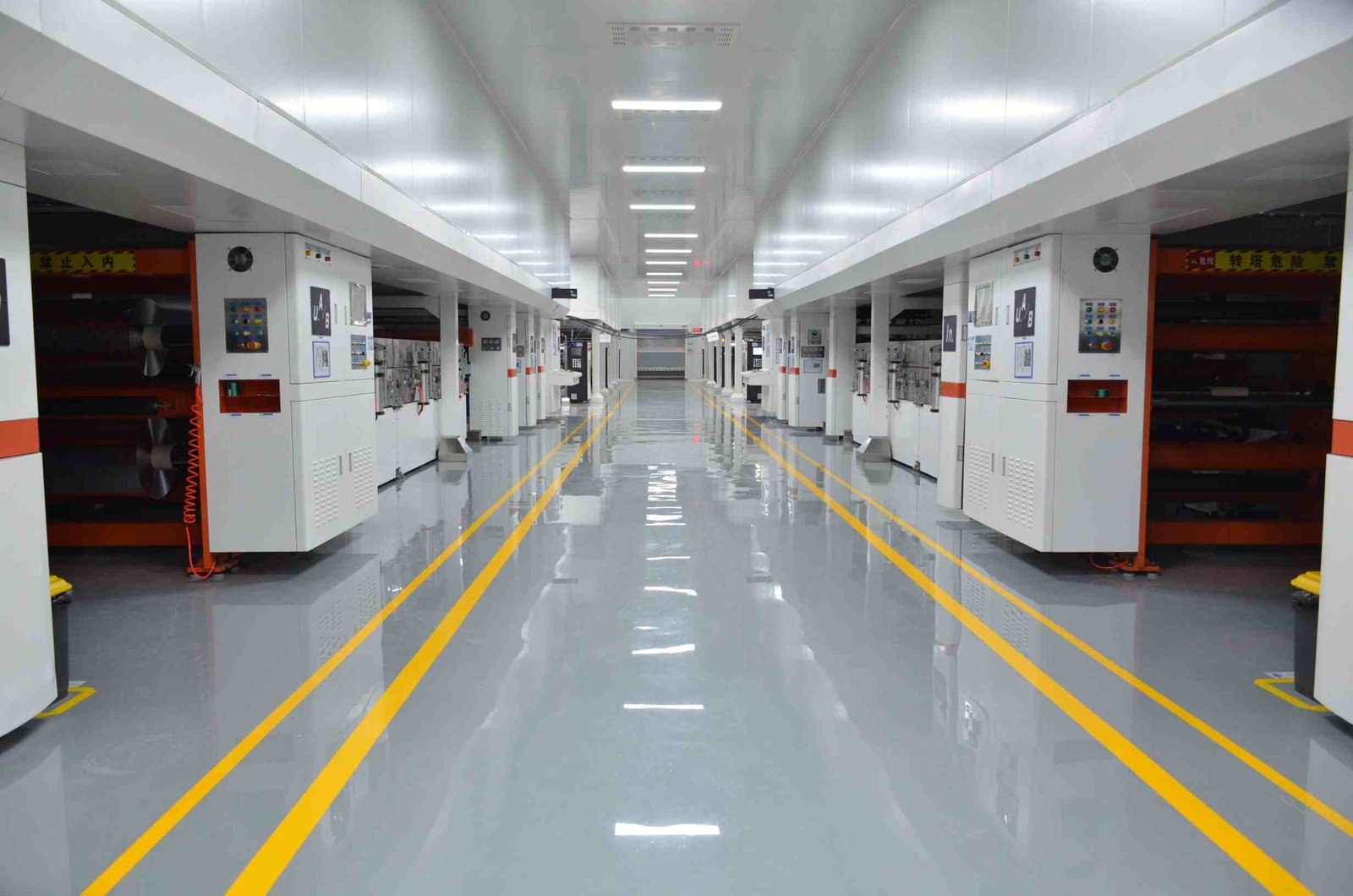 pvc film production with clean worshop